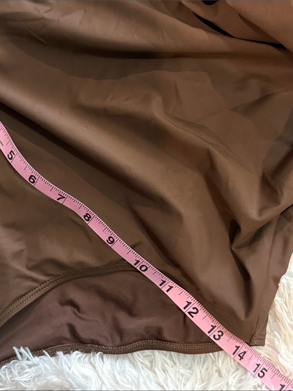 Nwt DKNY Brown One-Piece Swimsuit M - Picture 5 of 10